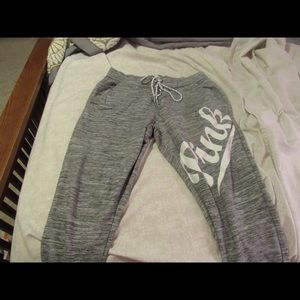Pink sweatpants